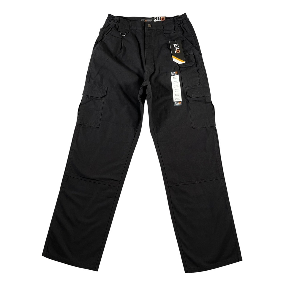 5.11 Tactical Mens Black Cotton Canvas The Original 5.11 Cargo Pants 30x32 NWT